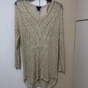 Womens sweater top size Large